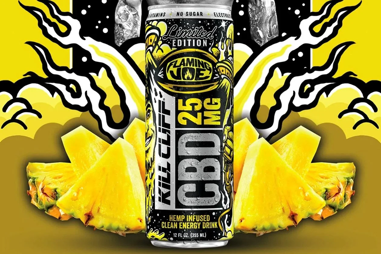 Kill Cliff Flaming Joe spicy pineapple energy drink