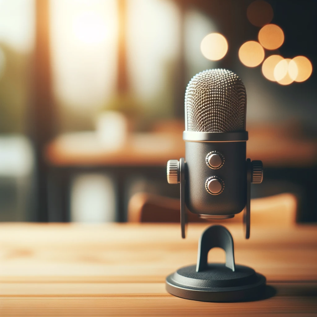 Podcast microphone